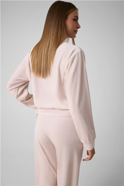 Guess Loren Kadın Sweatshirt Lila