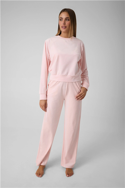Guess Loren Kadın Sweatshirt Pembe