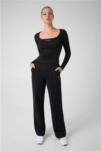 Guess Lotus Kadın Aktif Top Siyah