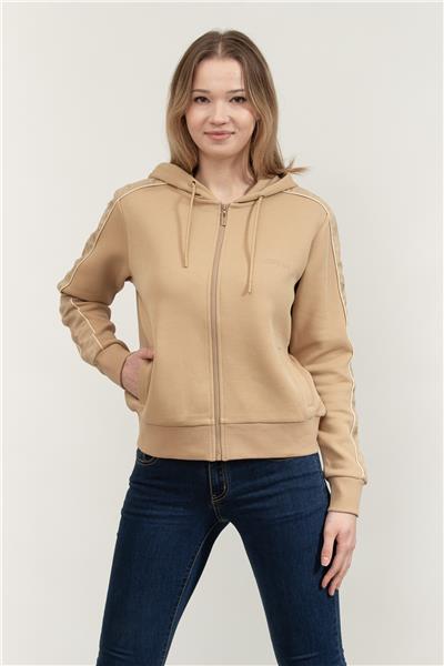 Guess Maryella Kadın Aktif Fermuarlı Sweatshirt