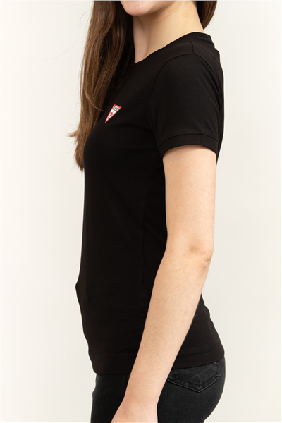 Guess Mini Triangle Kadın Slim Fit T-Shirt