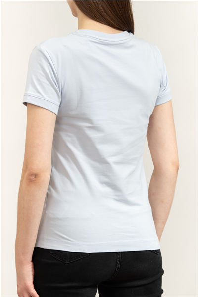 Guess Mini Triangle Kadın Slim Fit T-Shirt