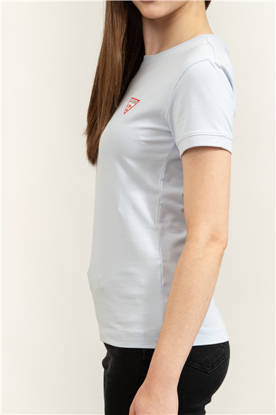 Guess Mini Triangle Kadın Slim Fit T-Shirt