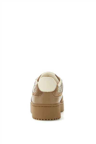 Guess Miram Kadın Deri Karışımlı Sneaker Kahverengi