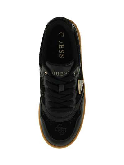 Guess Miram Kadın Deri Karışımlı Sneaker Siyah