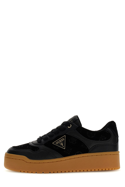 Guess Miram Kadın Deri Karışımlı Sneaker Siyah