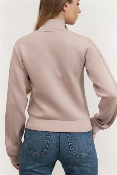 Guess New Allie Scuba Kadın Fermuarlı Sweatshirt