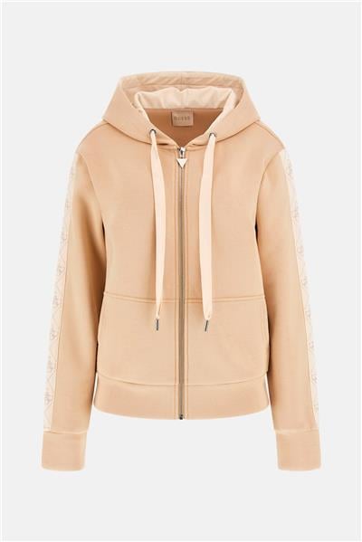 Guess New Hooded Kadın Scuba Sweatshirt