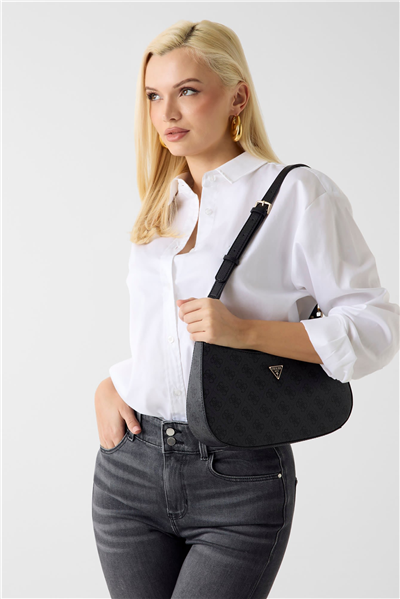 Guess Noelle Ii Kadın Mini Omuz Çantası Gri