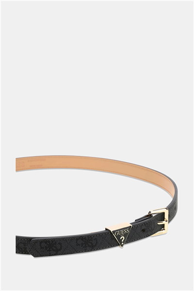 Guess Noelle Kadın Ayarlanabilir Çift Taraflı Kemer Gri