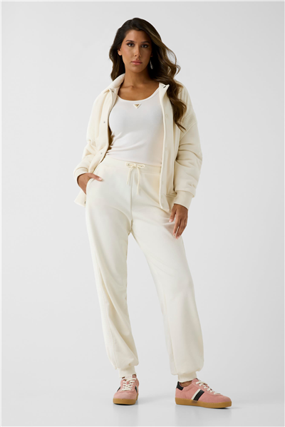 Guess Olympe Kadın Aktif Modal Karışımlı Top Krem