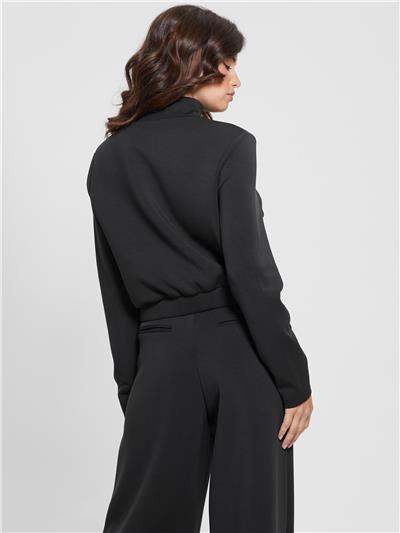 Guess Olympe Kadın Aktif Modal Karışımlı Scuba Bisiklet Yaka Sweatshirt