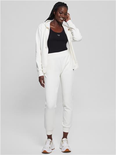 Guess Olympe Kadın Aktif Modal Karışımlı Scuba Kapüşonlu Sweatshirt