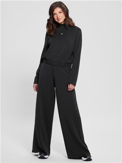 Guess Olympe Kadın Aktif Modal Karışımlı Scuba Bisiklet Yaka Sweatshirt