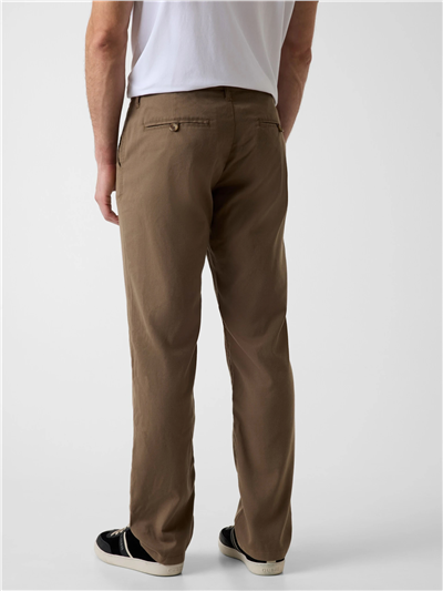 Guess Paolo Erkek Regular Fit Pantolon Kahverengi