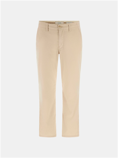 Guess Paolo Erkek Regular Fit Pantolon Kahverengi