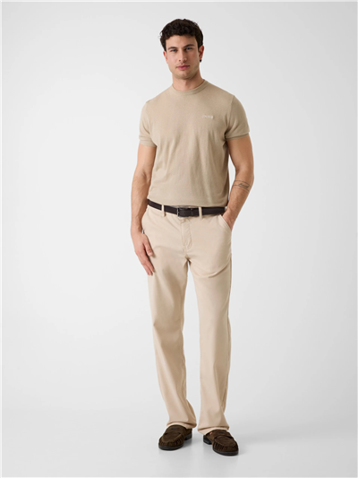 Guess Paolo Erkek Regular Fit Pantolon Kahverengi
