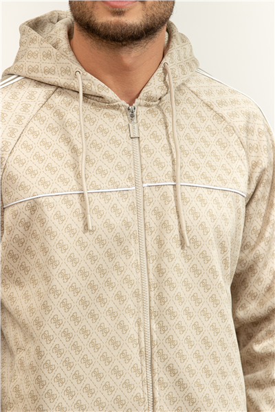 Guess Parimo Erkek Aktif Fermuarlı Sweatshirt