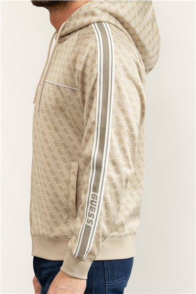 Guess Parimo Erkek Aktif Fermuarlı Sweatshirt