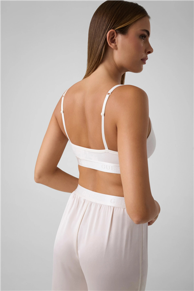Guess Penelope Kadın Modal Bralet Sütyen Beyaz