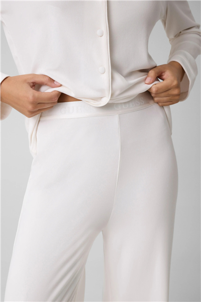 Guess Penelope Kadın Modal Pijama Takımı Beyaz