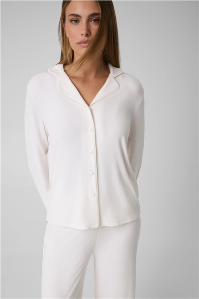 Guess Penelope Kadın Modal Pijama Takımı Beyaz