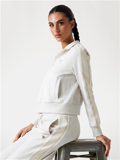 Guess Peony Kadın Aktif Fermuarlı Sweatshirt