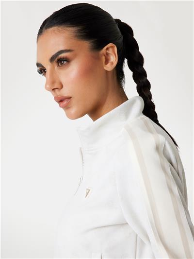 Guess Peony Kadın Aktif Fermuarlı Sweatshirt