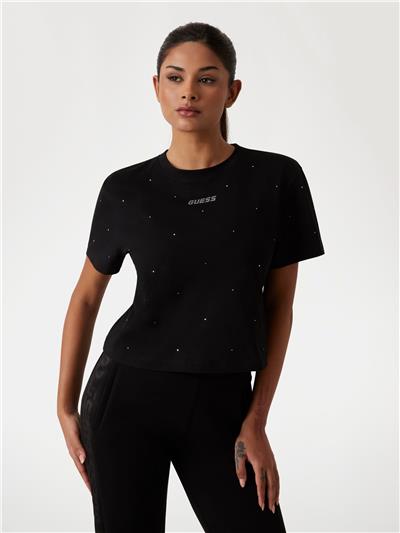 Guess Primula Kadın Aktif Boxy Fit T-Shirt