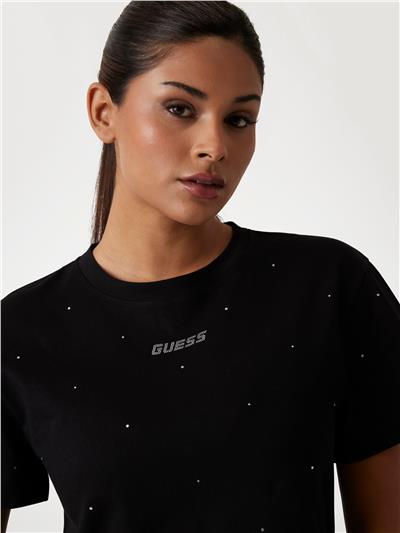 Guess Primula Kadın Aktif Boxy Fit T-Shirt