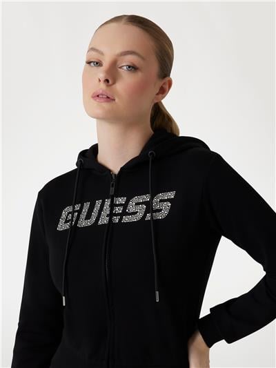 Guess Primula Kadın Aktif Fermuarlı Sweatshirt