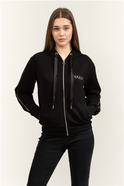 Guess Recy Kadın Scuba Kapüşonlu Sweatshirt