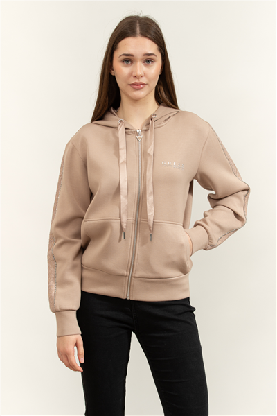 Guess Recy Kadın Scuba Kapüşonlu Sweatshirt