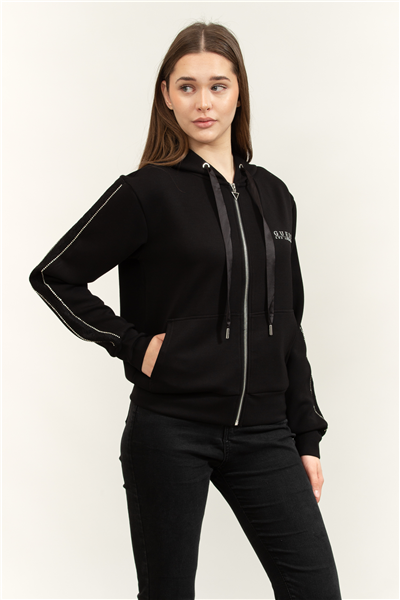 Guess Recy Kadın Scuba Kapüşonlu Sweatshirt