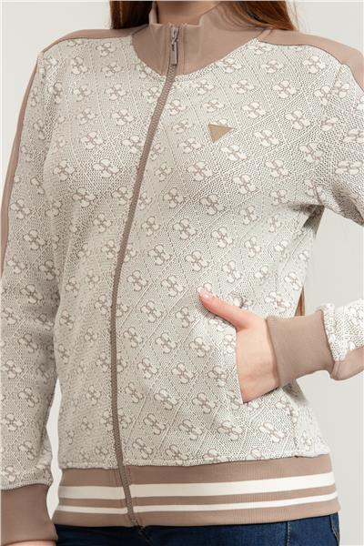 Guess Rhombus Kadın Aktif Sweatshirt