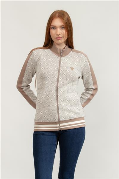 Guess Rhombus Kadın Aktif Sweatshirt
