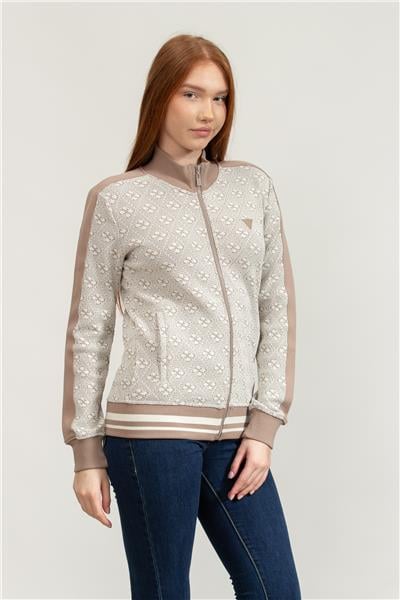 Guess Rhombus Kadın Aktif Sweatshirt