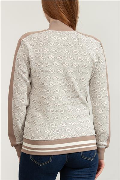 Guess Rhombus Kadın Aktif Sweatshirt