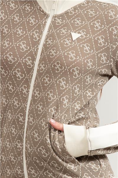 Guess Rhombus Kadın Aktif Sweatshirt