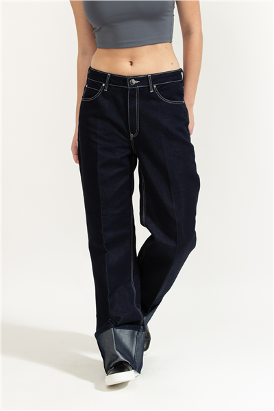 Guess Roll Kadın Regular Fit Jean Pantolon