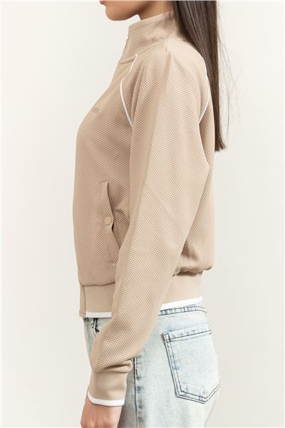Guess Sarah Kadın Aktif Fermuarlı Sweatshirt