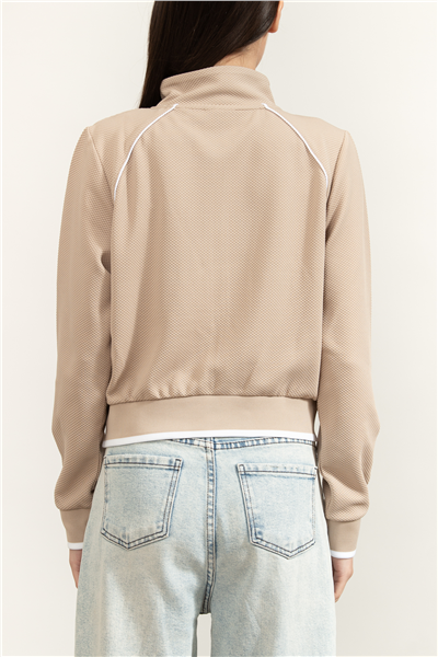 Guess Sarah Kadın Aktif Fermuarlı Sweatshirt