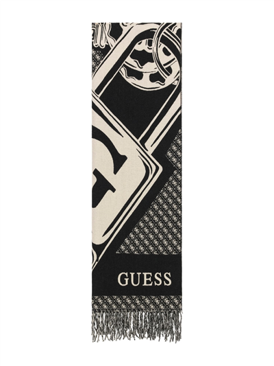 Guess Scar Kadın Atkı Siyah