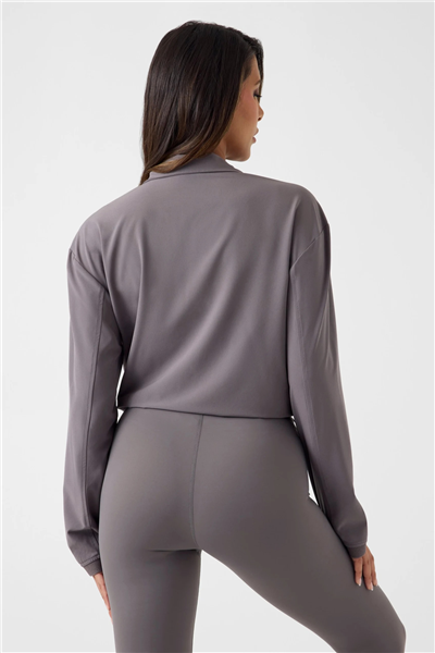 Guess Selene Kadın Aktif Fermuarlı Sweatshirt