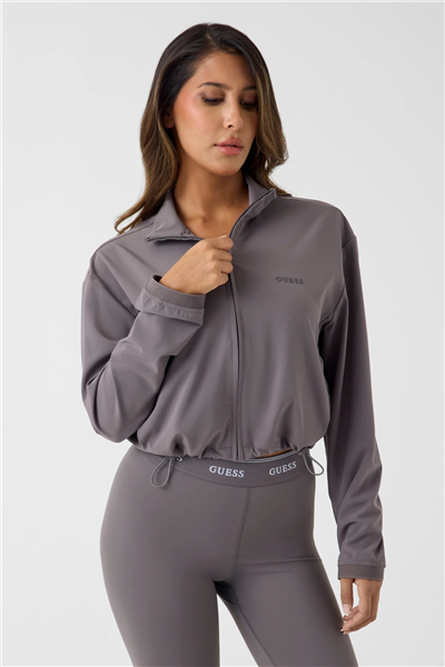 Guess Selene Kadın Aktif Fermuarlı Sweatshirt