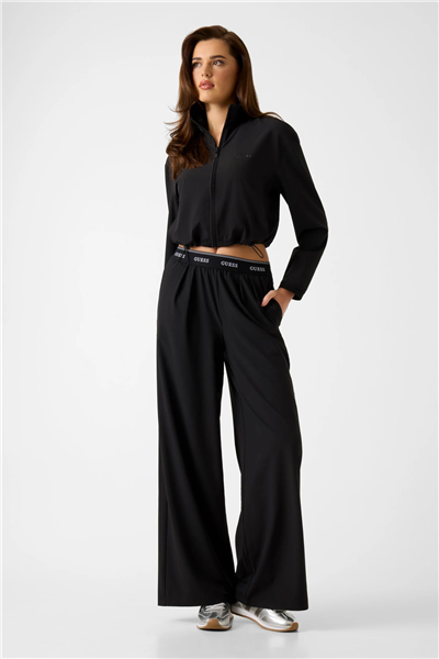 Guess Selene Kadın Aktif Relaxed Fit Eşofman Altı Siyah