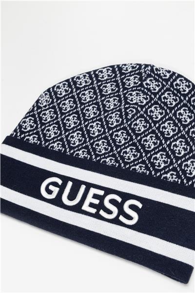 Guess Sevyn 4G Logo Kadın Yün Karışımlı Bere