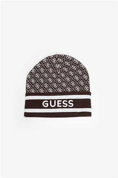 Guess Sevyn 4G Logo Kadın Yün Karışımlı Bere