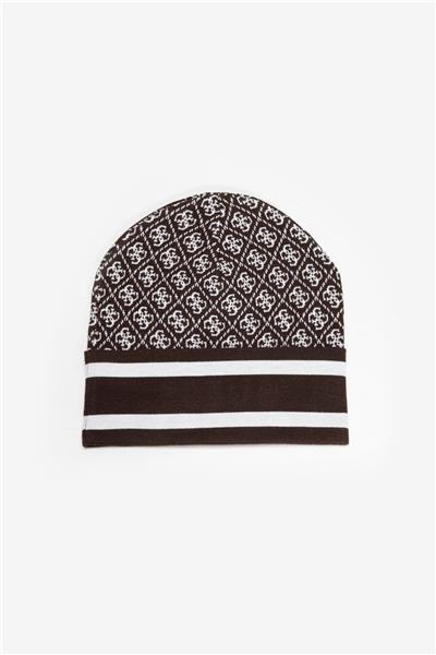 Guess Sevyn 4G Logo Kadın Yün Karışımlı Bere