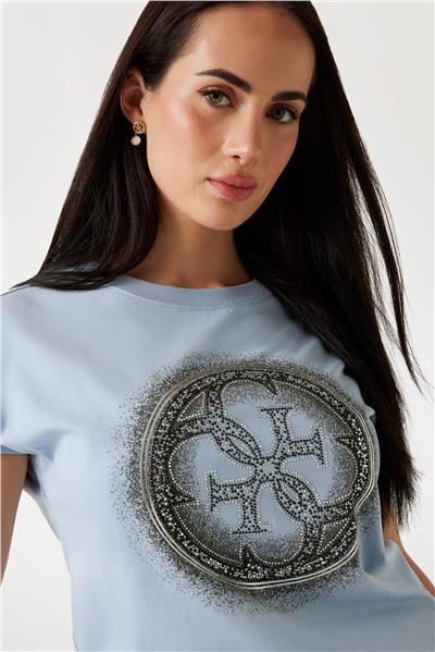 Guess Shaded Kadın Slim Fit T-Shirt